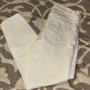 Madewell White Skinny Jeans